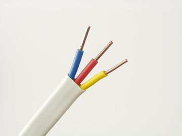 Estándar redondo del IEC 60502-1 del EN 50288-7 de las BS del cable del gemelo y de tierra del Pvc