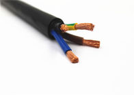 China 4 cable forrado PVC al aire libre VDE0250 del cable flexible de cobre de la base 4m m compañía