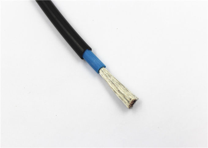 Rojo solar del negro del cable de XLPE del aislamiento del picovoltio de la base solar doble del cable 2