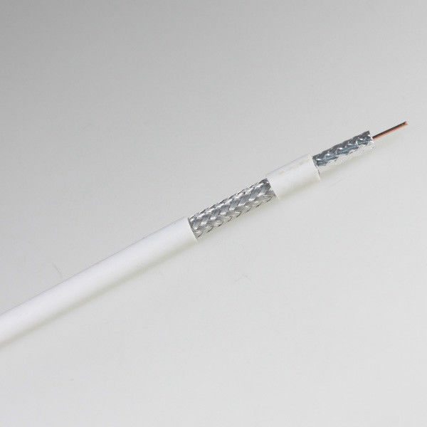 Cable de pequeñas pérdidas coaxial modificado para requisitos particulares Rg58 del cable aéreo de la TV al aire libre o interior