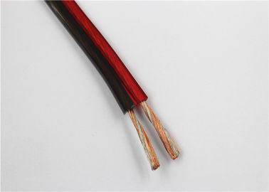 cable de cobre del Presidente del alambre del PVC del aislamiento del filamento multi rojo y negro de 2awg