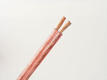 El AWG 20 estañó la línea cable de altavoz de la polaridad del claro del alambre de cobre