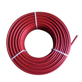 Cable rojo de DC para el aislamiento solar del PVC del cable PE del Tuv base solar del picovoltio de la sola