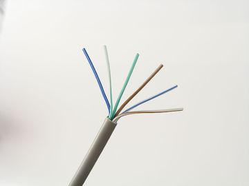 El cable de teléfono multifilar de la envoltura del PVC fácil a la conexión y quita