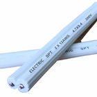 China Cable paralelo aislado conductor de cobre puro blanco del cordón del SPT del color compañía