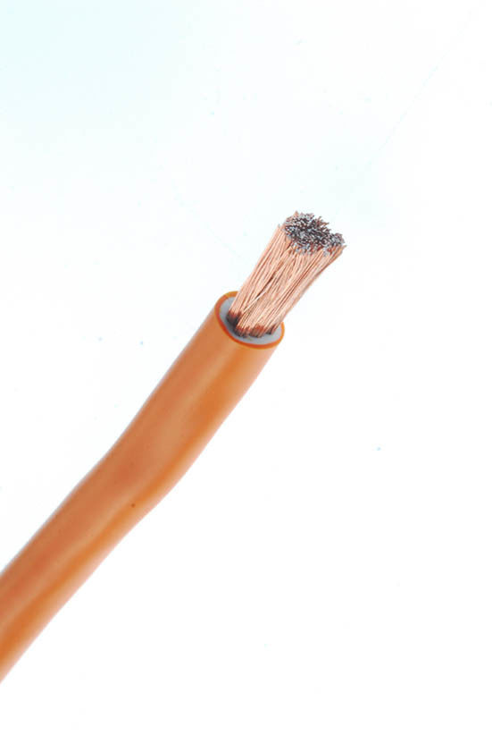 De Pvc de la chaqueta conductor de cobre de goma del cable 25mm2 de la soldadura de la flexión ultra